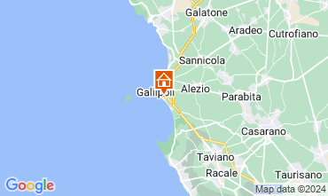 Mapa Gallipoli Apartamento 125491
