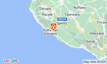 Mapa Ugento - Torre San Giovanni Apartamento 128193