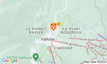 Mapa Valloire Apartamento 107444