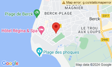 Mapa Berck-Plage Casa rural 128605