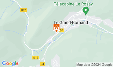 Mapa Le Grand Bornand Apartamento 122783