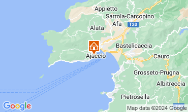 Mapa Ajaccio Apartamento 125962