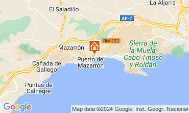 Mapa Puerto de Mazarrn Apartamento 121536