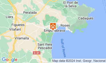 Mapa Empuriabrava Villa 94506