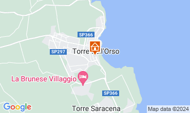 Mapa Torre dell'Orso Casa 110299