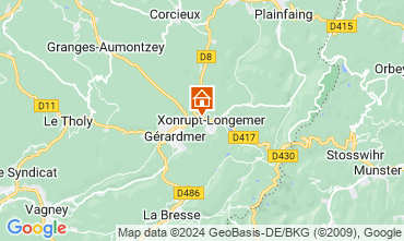 Mapa Grardmer Chalet 60405