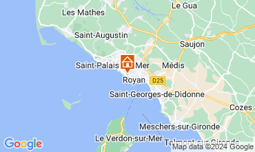 Mapa Vaux sur Mer Apartamento 57898