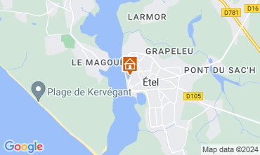 Mapa Carnac Apartamento 46511