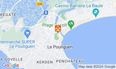 Mapa Le Pouliguen Apartamento 67931