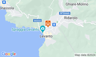 Mapa Levanto Apartamento 128264