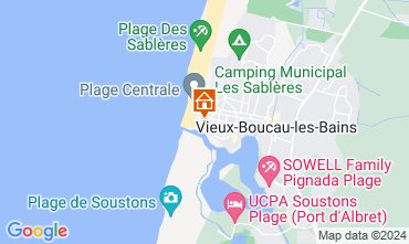 Mapa Vieux Boucau Apartamento 123764