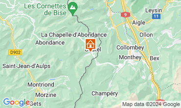 Mapa Chtel Chalet 44057