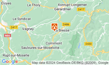 Mapa La Bresse Chalet 66776