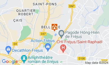 Mapa Frjus Apartamento 63966