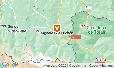 Mapa Bagnres-de-Luchon Villa 117160