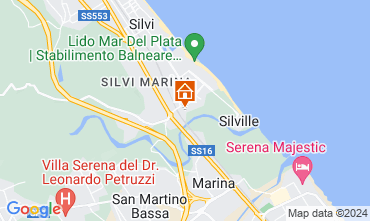 Mapa Silvi Marina Apartamento 79049