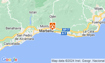 Mapa Marbella Villa 64364