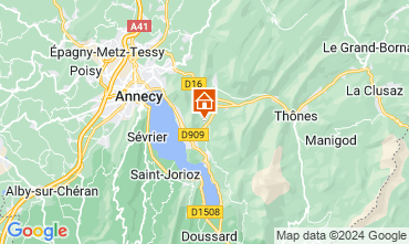 Mapa Annecy Apartamento 90362