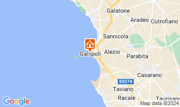 Mapa Gallipoli Apartamento 128653