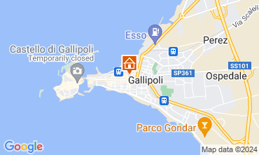 Mapa Gallipoli Apartamento 128653