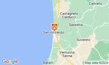 Mapa San Vincenzo Apartamento 126435