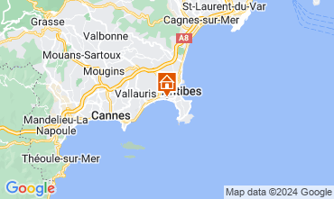 Mapa Antibes Apartamento 128121