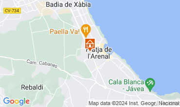 Mapa Jvea Apartamento 103255