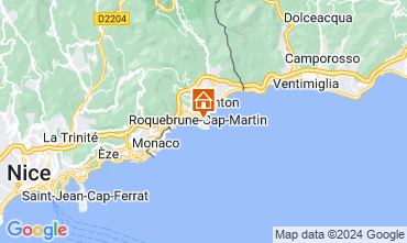 Mapa Roquebrune Cap Martin Apartamento 128741