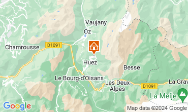 Mapa Alpe d'Huez Estudio 46