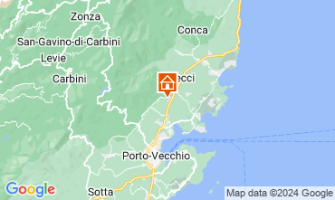 Mapa Porto Vecchio Villa 92380