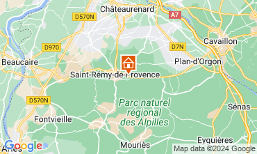 Mapa Saint Rmy de Provence Estudio 127590