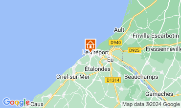 Mapa Le Trport Casa 127186