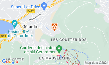 Mapa Grardmer Chalet 126378