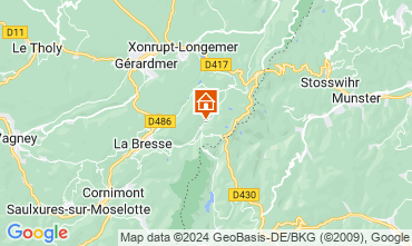 Mapa La Bresse Hohneck Chalet 4543