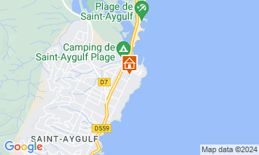 Mapa Saint Aygulf Apartamento 55458