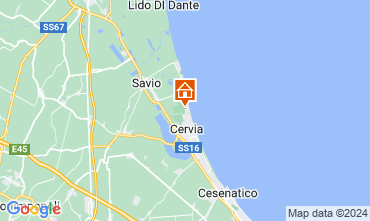 Mapa Milano Marittima Apartamento 105773