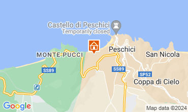 Mapa Peschici Apartamento 89546