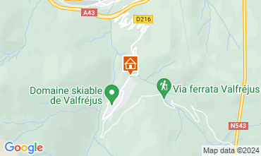 Mapa Valfrjus Chalet 128823