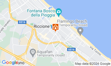 Mapa Riccione Apartamento 110471