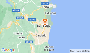 Mapa Barisardo Apartamento 69733