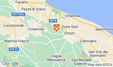 Mapa Ostuni Villa 128628