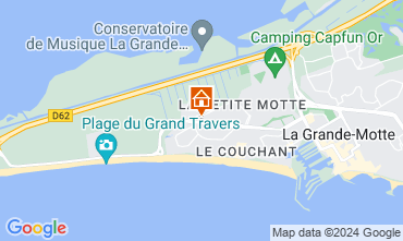 Mapa La Grande Motte Apartamento 119467