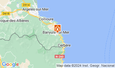 Mapa Banyuls-sur-Mer Apartamento 69044