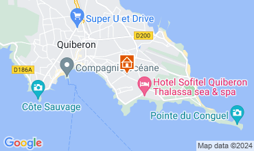 Mapa Quiberon Apartamento 74806