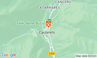 Mapa Cauterets Apartamento 76998