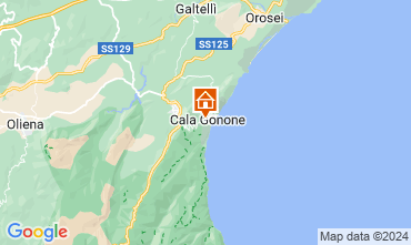 Mapa Cala Gonone Estudio 76929