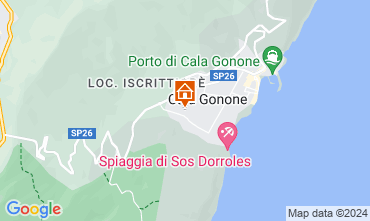 Mapa Cala Gonone Estudio 76929