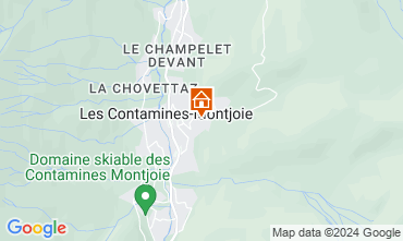 Mapa Les Contamines Montjoie Chalet 32551