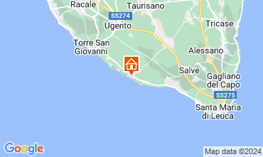 Mapa Lido Marini Villa 35145