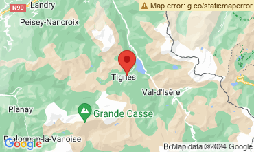 Mapa Tignes Apartamento 90374